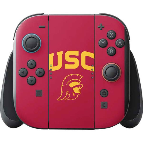 University of Southern California USC Trojan Logo Nintendo Switch 2 (2025) with Joy-Con Skin